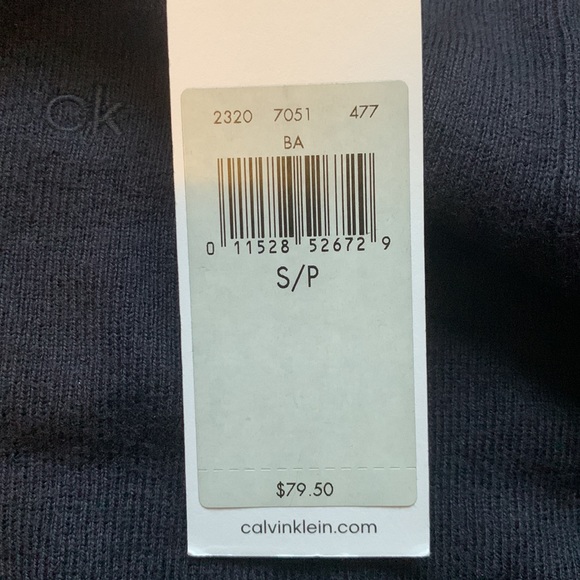 NWT💗🆕calvin Klein men V-Neck long sleeve sweater size S - Picture 13 of 14